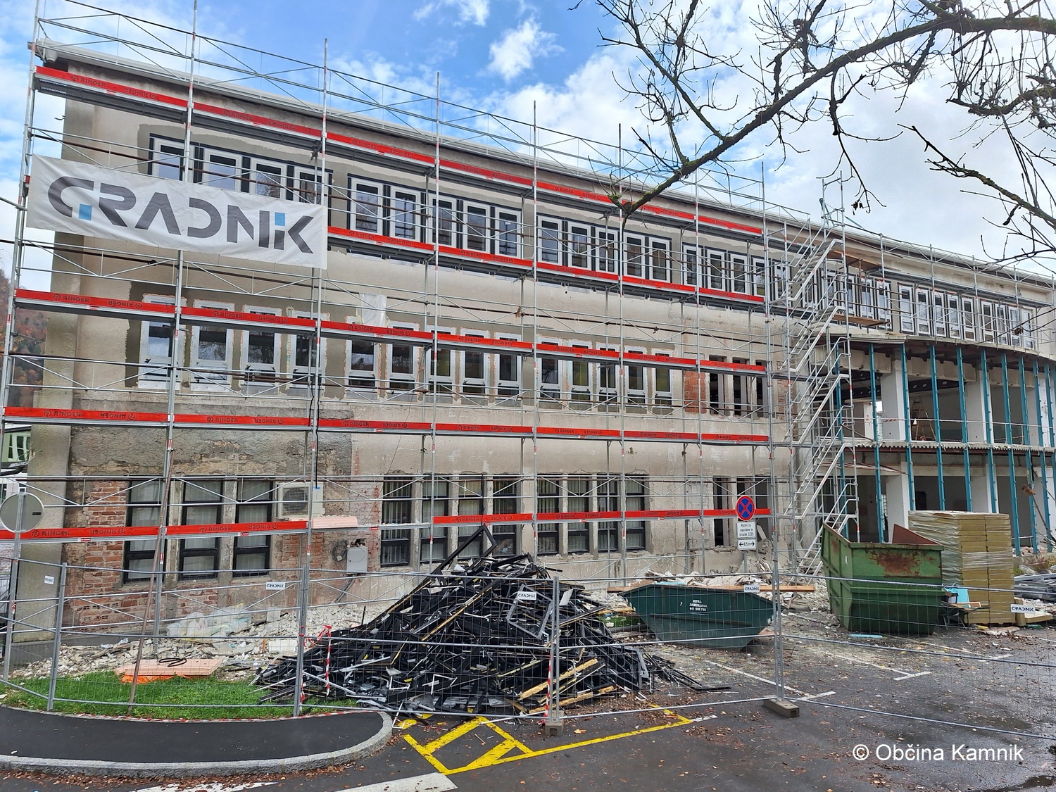 Rekonstrukcija in energetska sanacija Knjižnice Franceta Balantiča Kamnik in Glasbene šole Kamnik (2)
